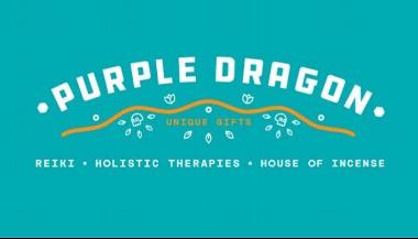 Purple dragon logo